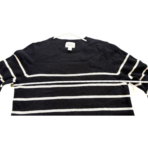 Caslon 100% Cashmere Crewneck Sweater Size L NWT - Picture 7 of 10